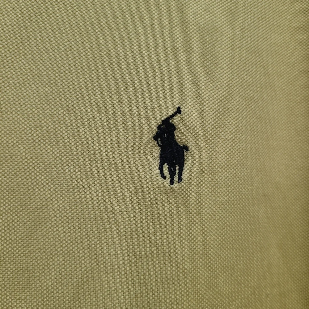 Polo Golf Ralph Lauren‎ Men's Polo Shirt Size Large Yellow
